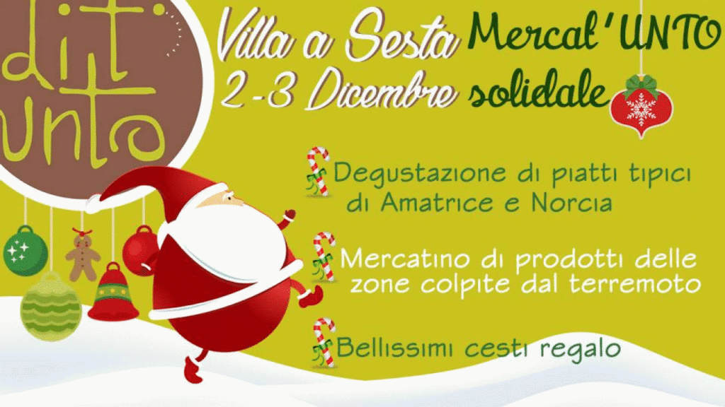 Un mercato di Natale da leccarsi le dita a Castelnuovo Berardenga