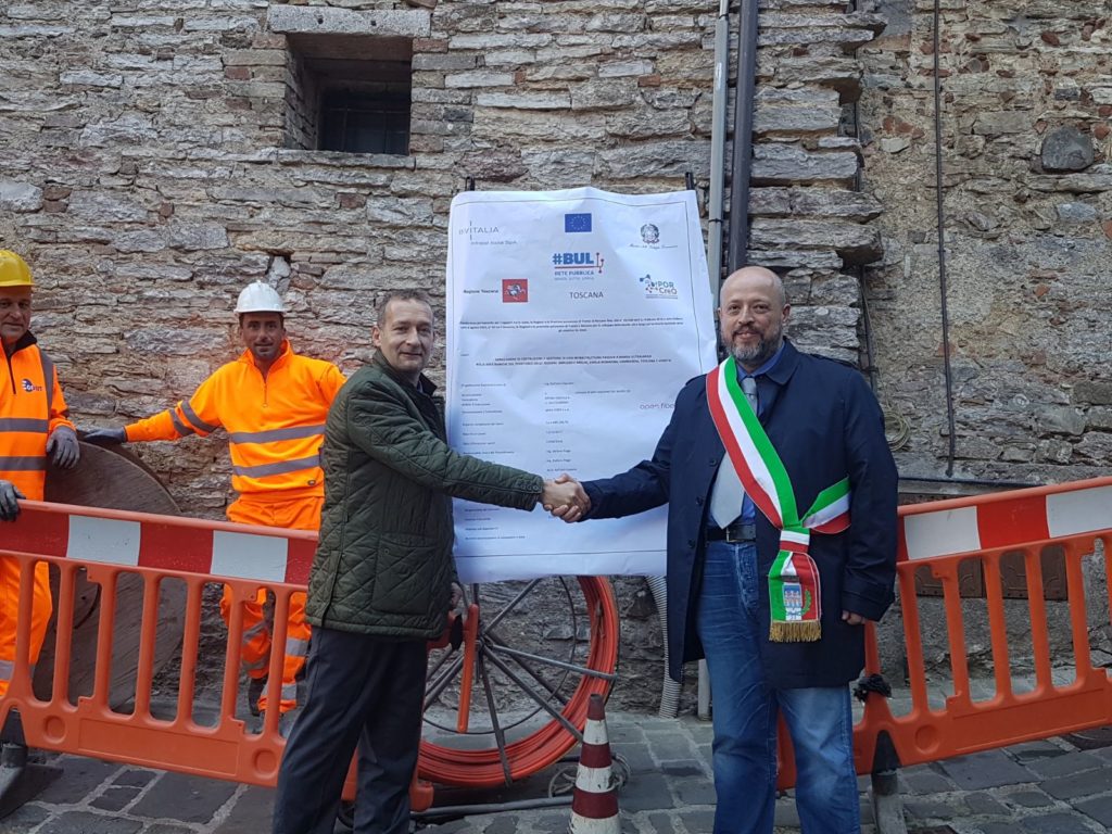 A San Casciano dei Bagni prevista la banda ultralarga nella primavera 2018