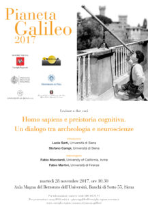 "Lezioni a due voci", all'Universit&agrave; di Siena l'archeologia dialoga con la neuroscienza