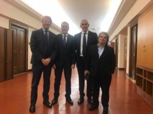 Il sindaco Valentini ha incontrato a Roma i vertici della commissione banche: "Gli ho espresso la rabbia di una città"