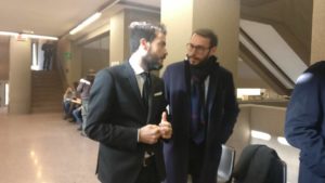 Anche le Iene in tribunale per l'udienza del processo a Tognazzi e Vecchi