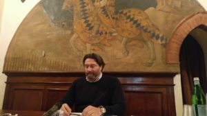 In corso la conferenza di presentazione della candidatura a sindaco di Massimo Sportelli