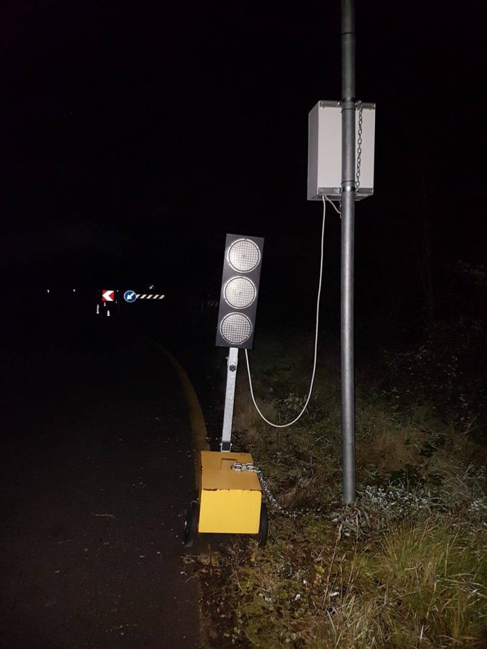 Paura sulla sp 119 Badesse-Uopini franata: i semafori restano spenti di notte