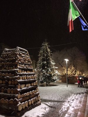 Neve su Amiata e Valdorcia tra scenari da fiaba e disagi - LE FOTO