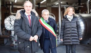 Piancastagnaio, inaugurato il teleriscaldamento geotermico a "La Rota"