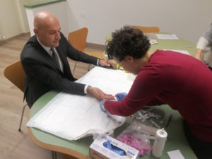 Worlds Aids Day, anche il Rettore dell'UNISI Francesco Frati ha fatto il test rapido per l'HIV