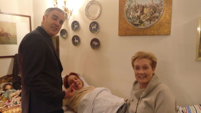 Il racconto del sindaco Valentini dell'incontro con Sandra Pelosi