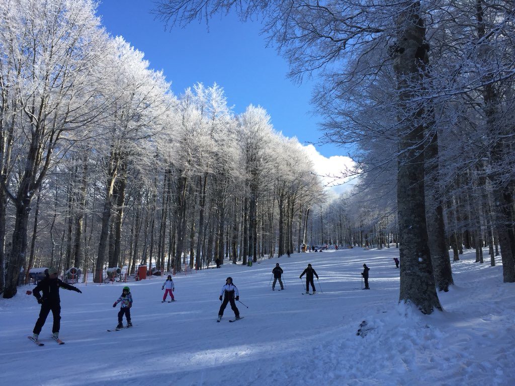 Domenica di bel tempo e piste aperte all'Amiata