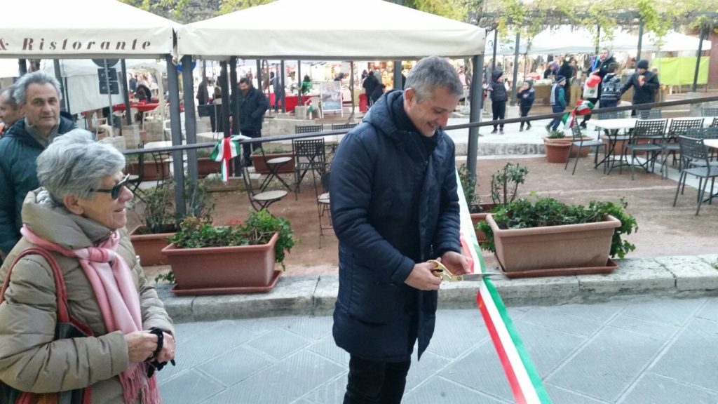 Castelnuovo Berardenga, inaugurata la nuova Via Fiorita