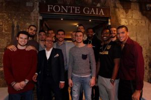 La Soundreef Mens Sana si fa gli auguri di Natale a cena a Fontegaia - LE FOTO