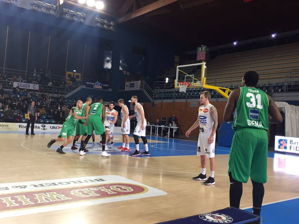 La Soundreef Mens Sana cade a Treviglio 86-78