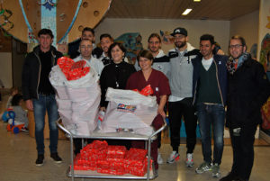 La Robur in visita ai bambini delle Scotte per gli auguri di Natale - LE FOTO