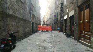 Via del Porrione chiusa pi&ugrave; di un mese per lavori