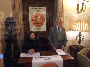Sportelli presenta la lista dei candidati per Sena Civitas in vista delle amministrative