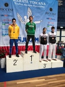 Karate Men Sana, Cesare Banfi si aggiudica l'oro ad Arezzo