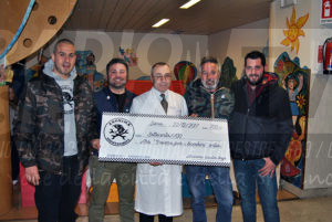 Il Gruppo Anonima Scooterboys Siena dona 700 euro ai bambini della pediatria