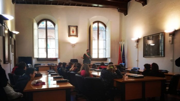 Poggibonsi, i bambini delle elementari incontrano il Sindaco