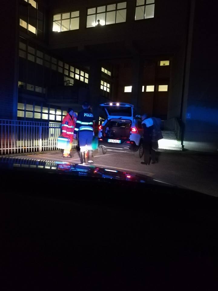 La Polizia Stradale scorta fino alle Scotte un cuore per il trapianto