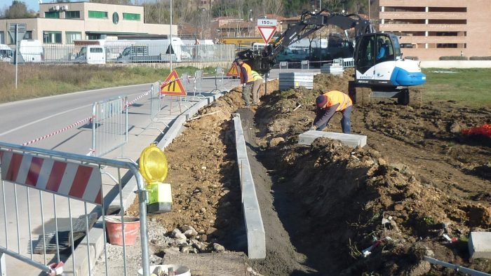 Monteriggioni, partiti i lavori per i marciapiedi a Badesse e San Martino