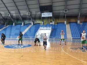 I biancoverdi prendono confidenza col parquet del PalaMoncada. Attesa per la prima di Kyzlink