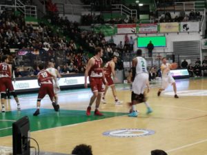 Mens Sana, importante vittoria al PalaEstra contro Trapani per 90-76