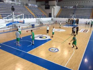 Mens Sana, i biancoverdi prendono confidenza col parquet del Pala Oltrepo'