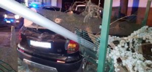 Tempesta di vento ad Abbadia San Salvatore: crollano alberi, tragedia sfiorata