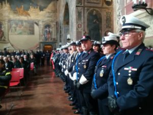 Festa della Municipale, appello del comandante Rinaldi al Prefetto