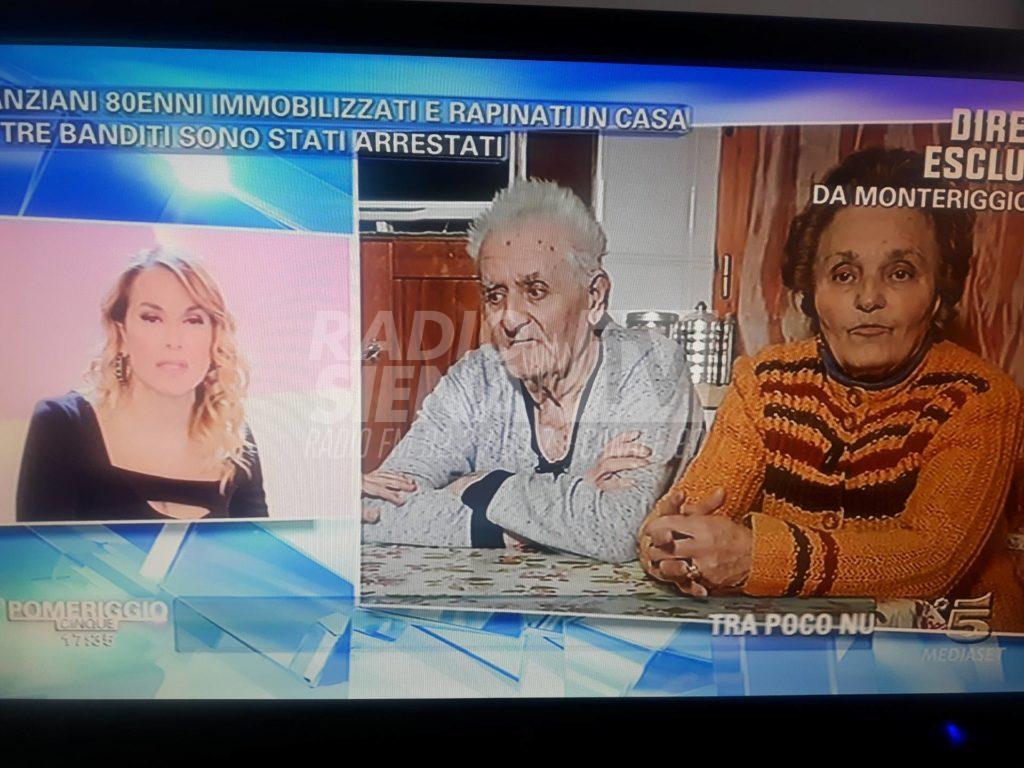 Il caso della rapina ai coniugi Bonelli finisce da Barbara D'Urso a Pomeriggio Cinque