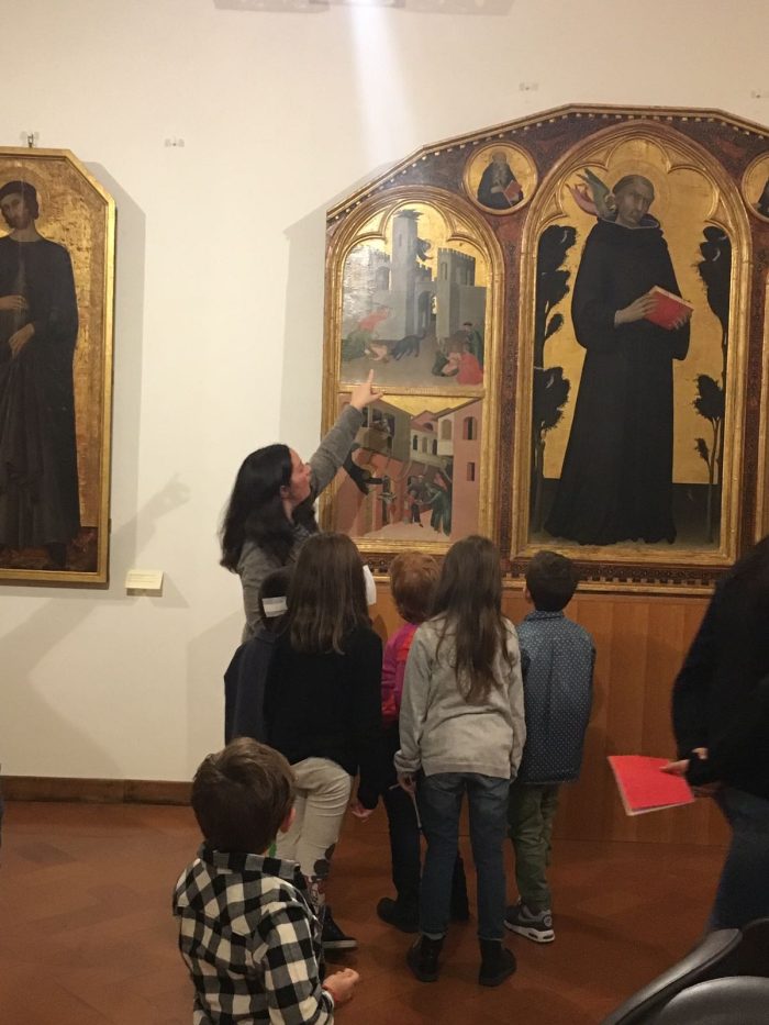 "A Piccoli Passi": baby esploratori alla scoperta dei dipinti della Pinacoteca di Siena