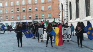 In corso il corteo in ricordo delle Foibe