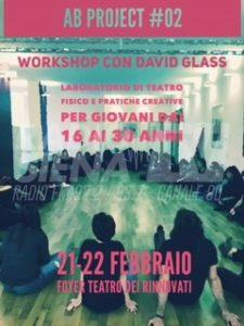 Ritorna a Siena AB Project di David Glass, il seminario di teatro fisico per i giovani