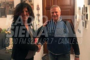 La leghista Nisini incontra Alessandro Martini, l'autista tiemme accoltellato a Santa Colomba