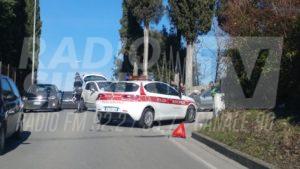 Incidente stradale a Vico Alto