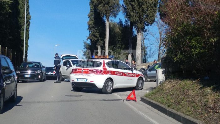 Incidente stradale a Vico Alto