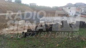 M5s Rapolano Terme: "Sbancati 14mila metri cubi di terreno sotto il cimitero, si sequestri il cantiere"