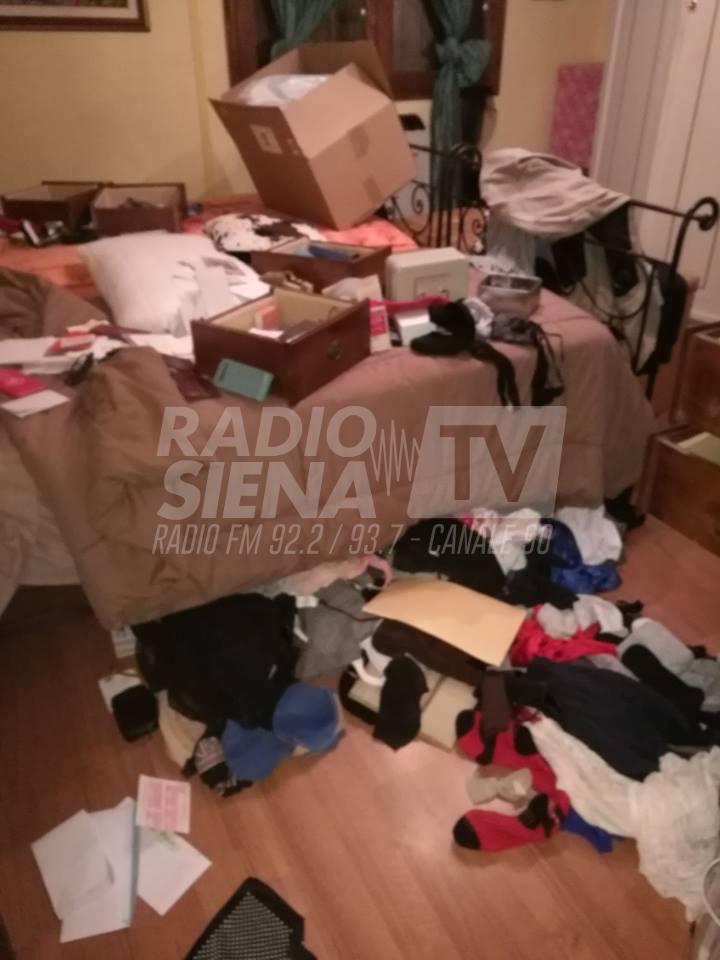 Torna a casa e la trova così: ladri in azione ad Asciano