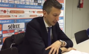 Cuore Napoli-Soundreef Siena, Mecacci: "Abbiamo sbagliato troppo"