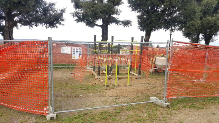 Fortezza, installate due nuove postazioni sportive