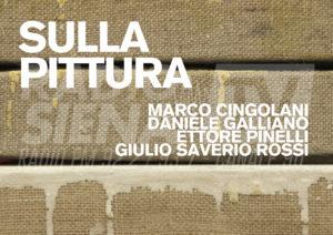 Due generazioni a confronto nella mostra "Sulla pittura" di SpazioSiena