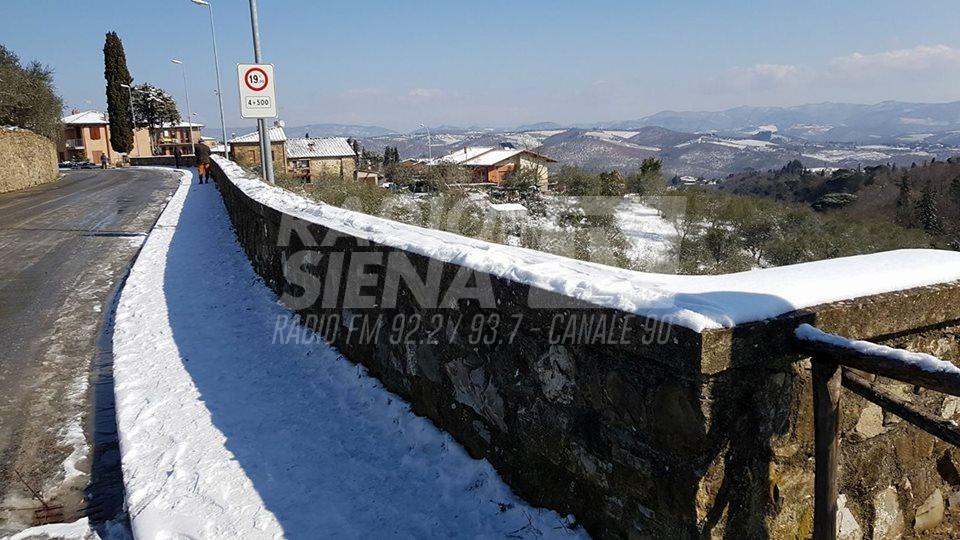 Castelnuovo: allerta neve, domani scuole chiuse
