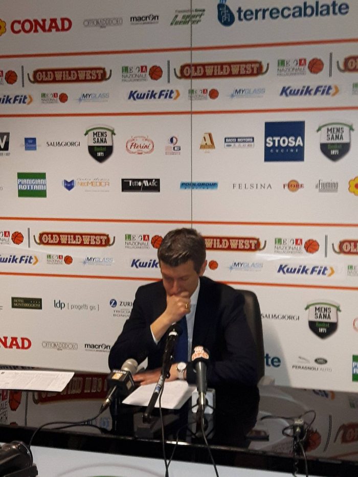 Mecacci: "Brutta partita, interpretata male e giocata peggio"