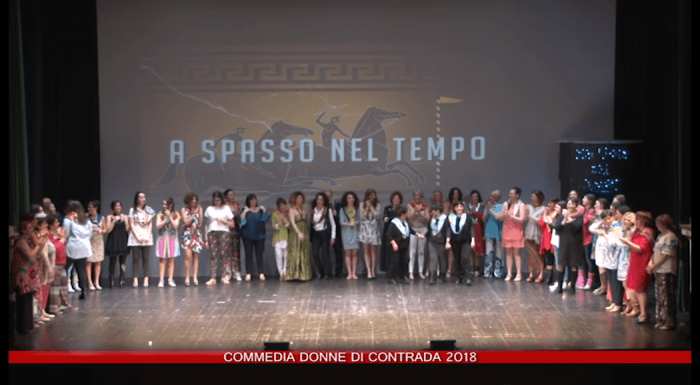 Sabato alle 21 su Siena Tv "A Spasso nel tempo..il ritorno" la commedia benefica delle donne delle Contrade