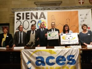 Siena Città Europea Sport 2020, visita della Commissione in città