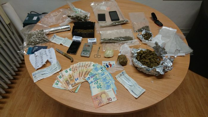 Blitz della Polizia, arrestato giovane pusher