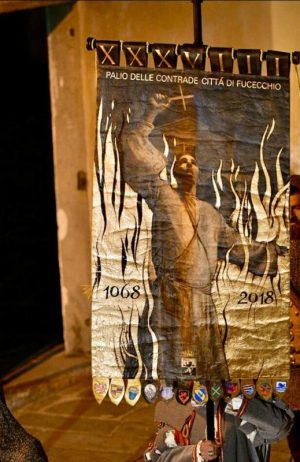 Palio Fucecchio, presentato il drappellone realizzato da Marco Neri