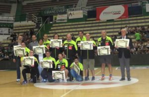 La squadra Baskin della Synergie Estra Costone premiata alla festa di chiusura della Polisportiva - FOTO
