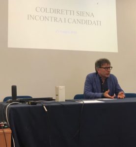 Coldiretti incontra i candidati sindaco Pinciani e De Mossi