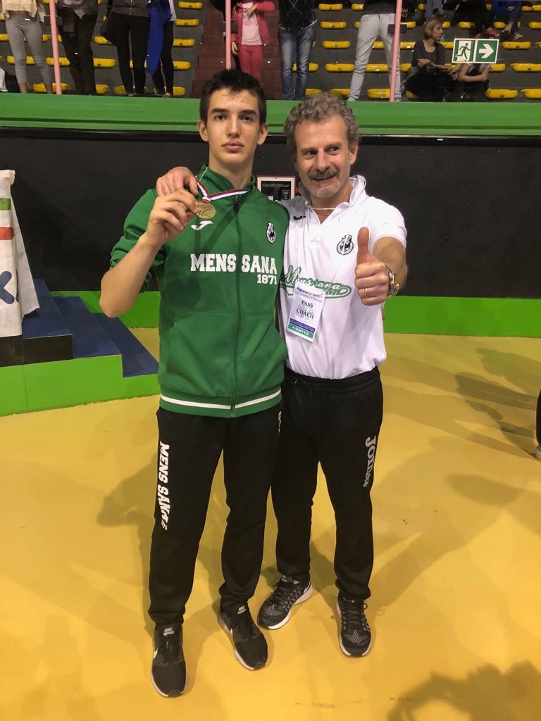 Cesare Banfi della Polisportiva Mens Sana bronzo ai campionati italiani