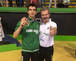 Cesare Banfi della Polisportiva Mens Sana bronzo ai campionati italiani